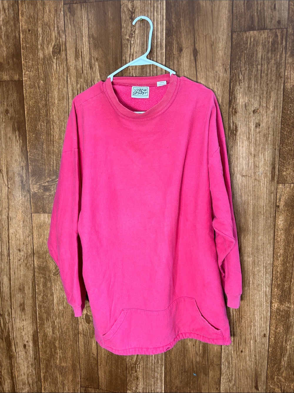 Pro Spirit Athletic Gear Hot Pink Crewneck Pullover